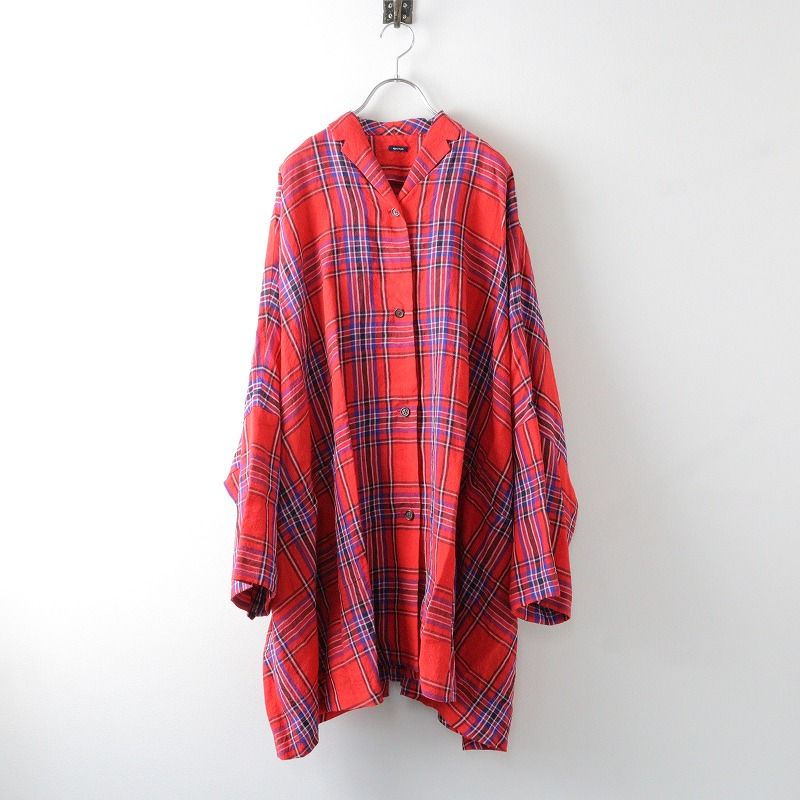 apuntob コート 極美品 アプントビー apuntob ab チェック リネン ドロップ