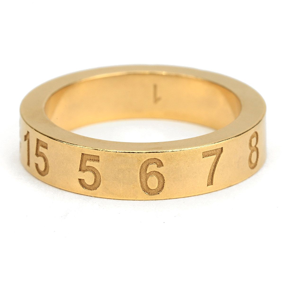 新品 メゾン マルジェラ Maison Margiela リング ナンバリングロゴ