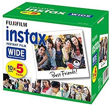 FUJIFILM インスタントカメラ ワイド用フィルム 50枚入 INSTAX WIDE K R 5 g6bh9ry