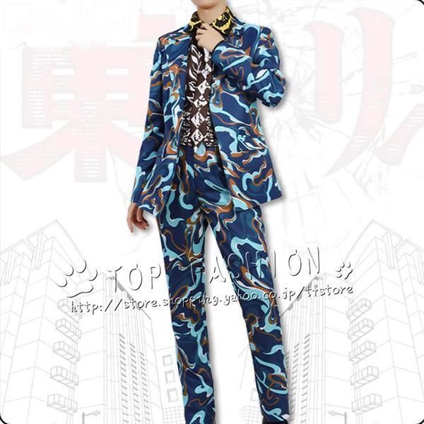 東京卍リベンジャーズ 三谷隆 大阪ジャックのバレンタインデー コスプレ衣装 ウィッグ 靴 道具別売りり