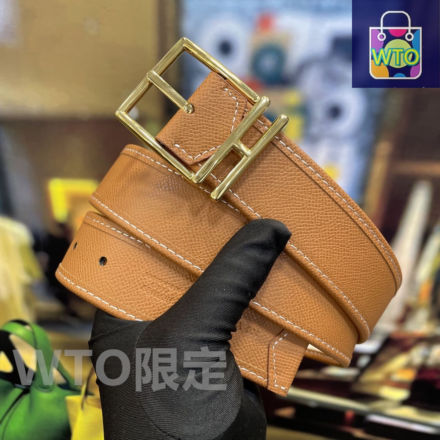 HERMES アイボリー レザー ベルト 80 HERMES アイボリー レザー ベルト 80 Hermès Belt 80cm: Refined White