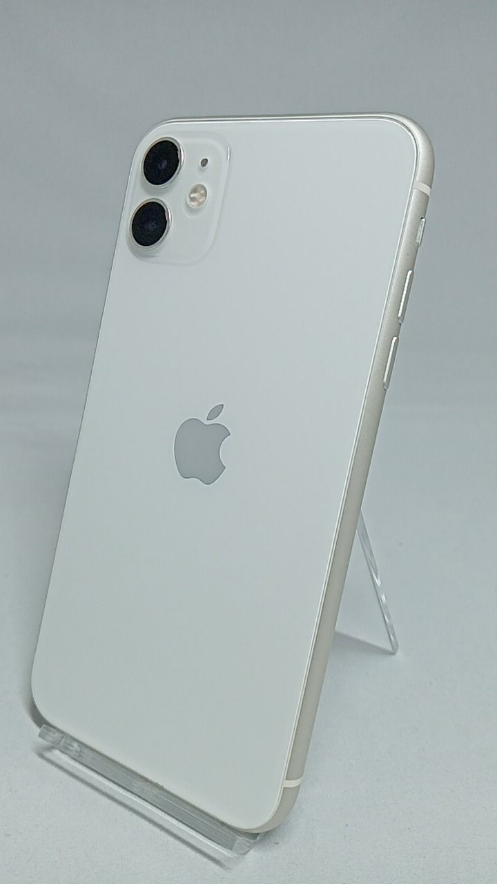 動作確認済！ iPhone11 A2221 64GB 本体 ホワイト SIMフリー