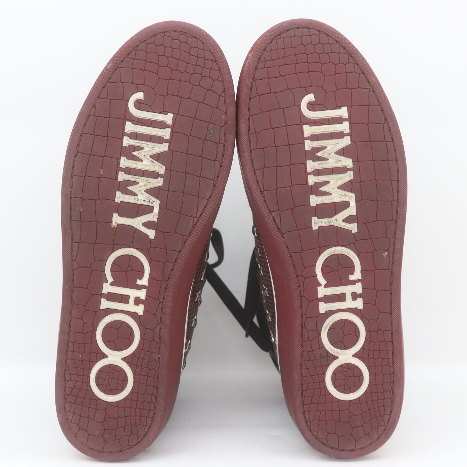 IT8H9Y2QXYCY JIMMY CHOO ジミーチュウ ハイカットスニーカー シューズ 