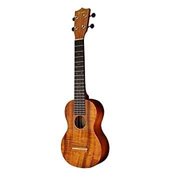 Famous ソプラノウクレレ ロングネック FLS-2G 国産 ハワイアンコア材