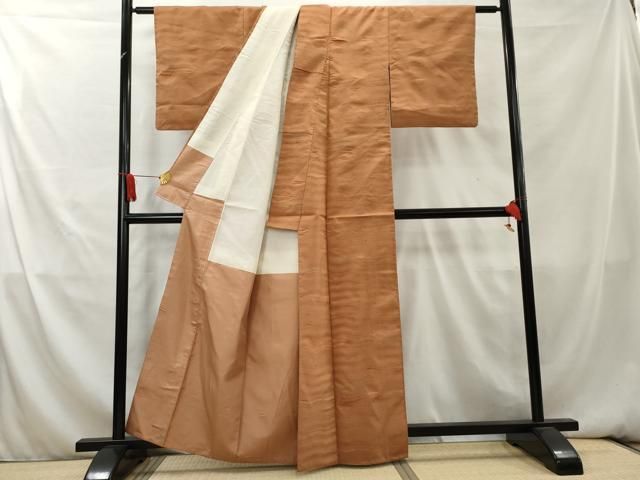 平和屋着物□上質な紬 変わり横段文 正絹 逸品 AAAY9306cs - メルカリ