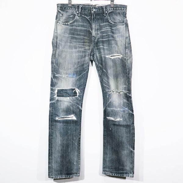 【極美品】激レア バーバリー 19AW インサイドアウト デニム 32 極美品】激レア バーバリー 19AW インサイドアウト デニム 32