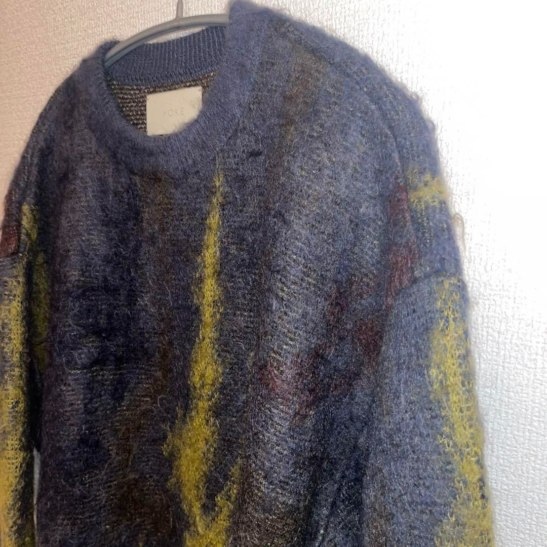 大人気】YOKE 22aw Still Jacquard Crewneck - メルカリ