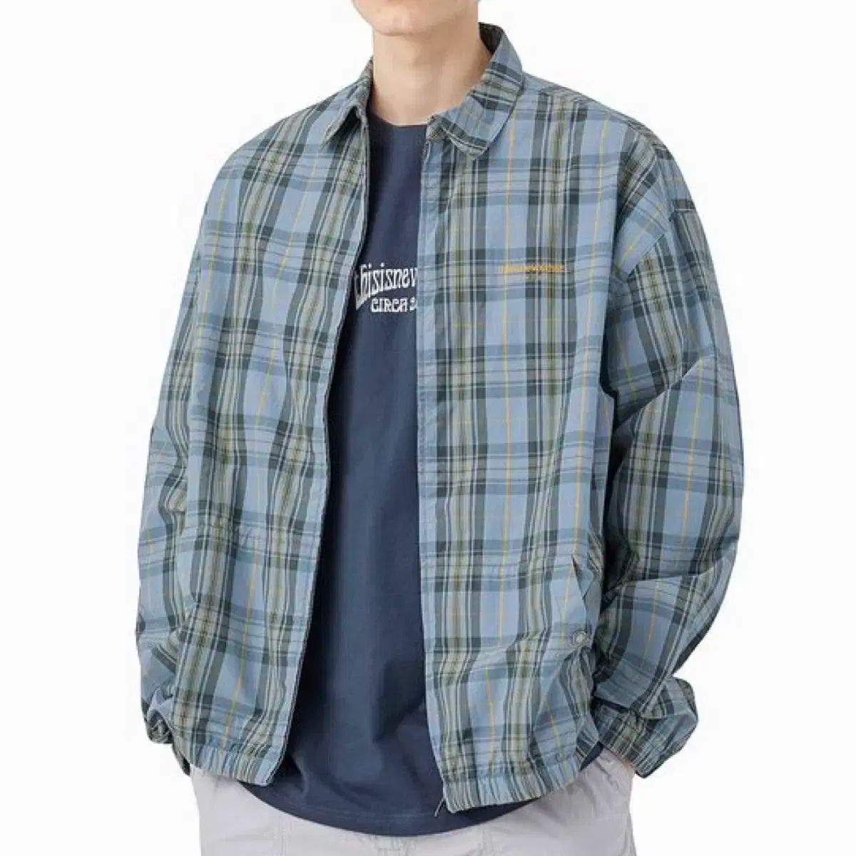 M thisisneverthat ディスイズネバーザット コーデュラ チェック ブルゾン ジャケット