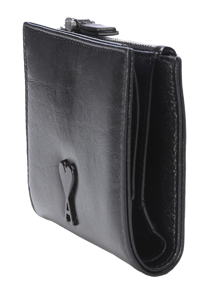 AMI PARIS アミパリス スムースレザー Voulez Vous フォールドウォレット