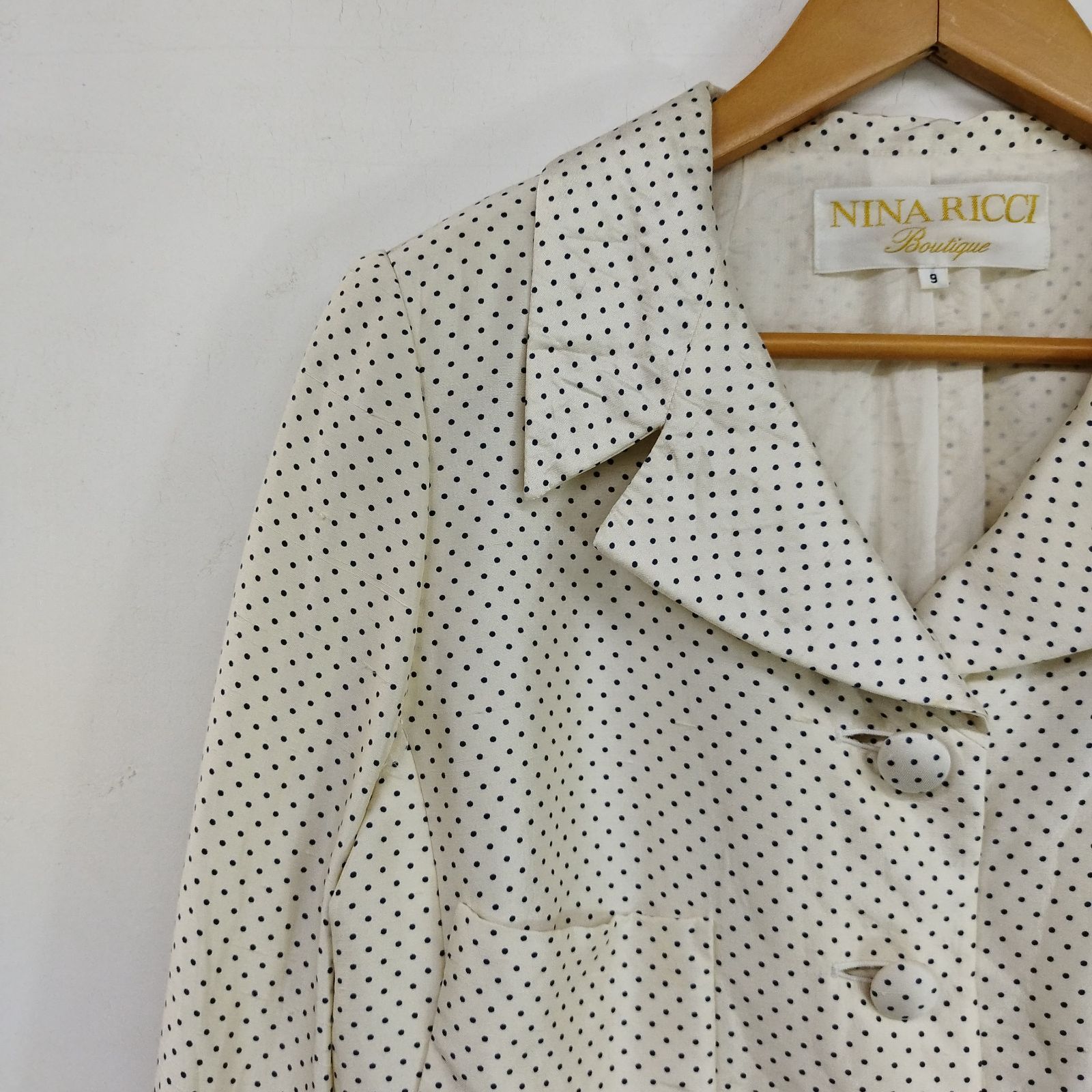 NINA RICCI boutique ニナリッチ セットアップ スーツ ジャケット