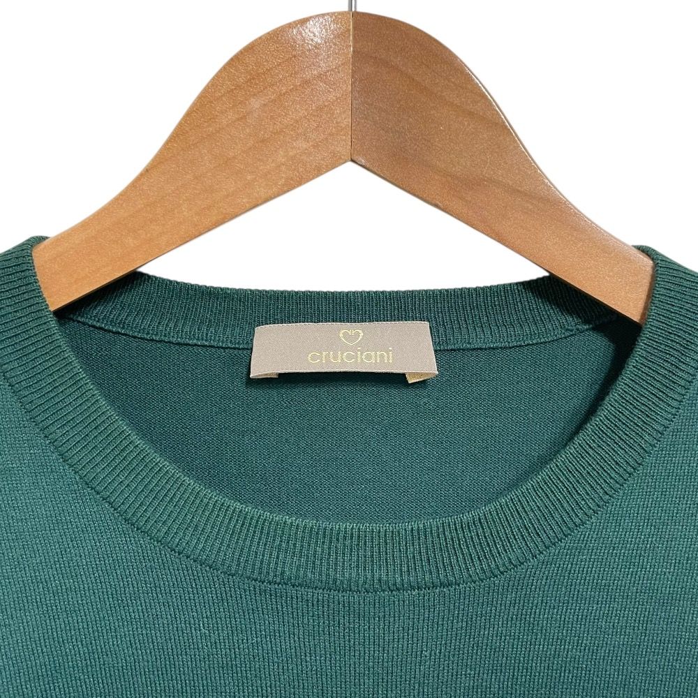 Cruciani クルチアーニ カシミア クルーネックニット セーター Cruciani クルチアーニ カシミア クルーネックニット セーター