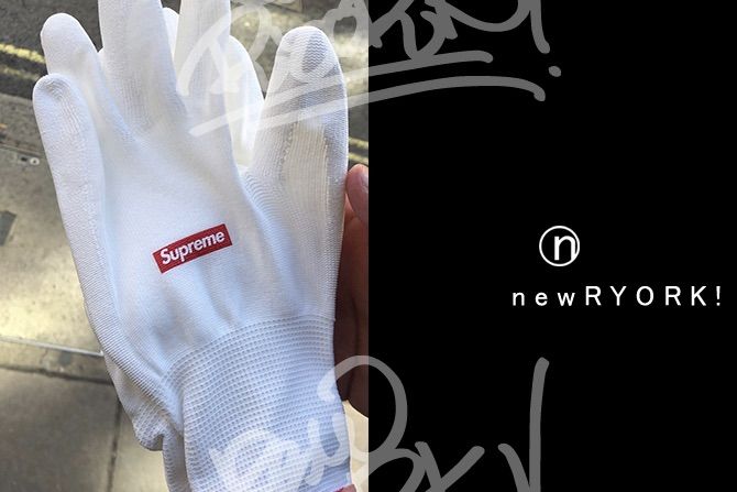 Supreme シュプリーム ボックスロゴゴム手袋 se755r - ニューリョーク