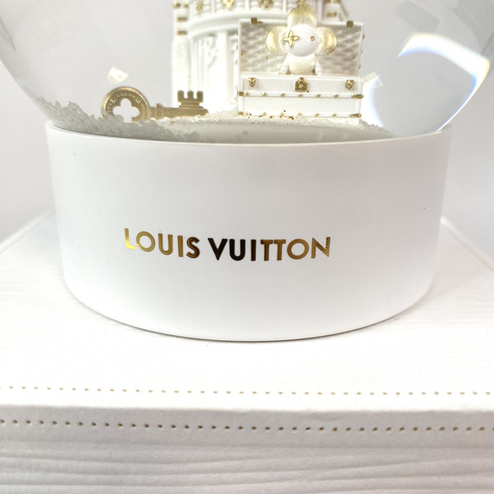 未使用 ルイヴィトン LOUIS VUITTON クリスタル スノードーム 2022