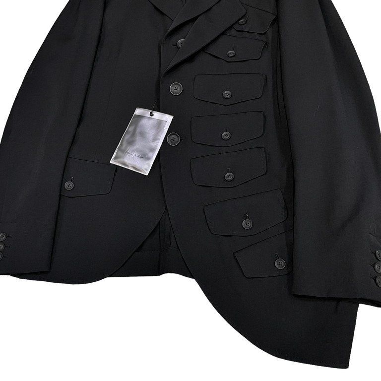Yohji Yamamoto Pour Homme 19SS ウールギャバジン多重フラップ