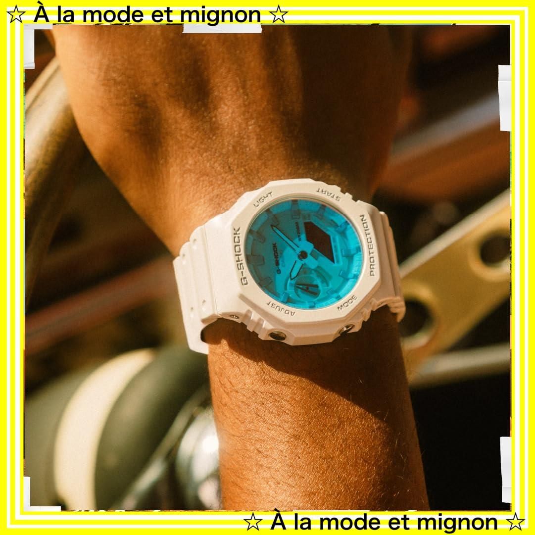 スピード発送 TIME LAPSE 正規品 BEACH Series ジーショック GA-2100TL-7AJF 腕時計 メンズ カシオ ホワイト