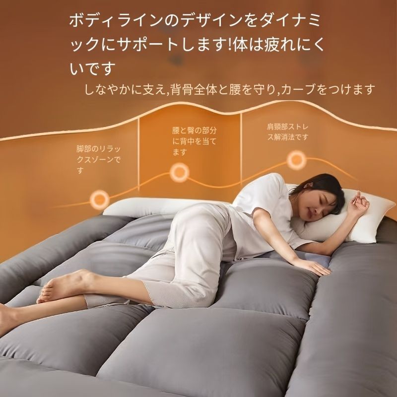 一人用マットレス 床のマット