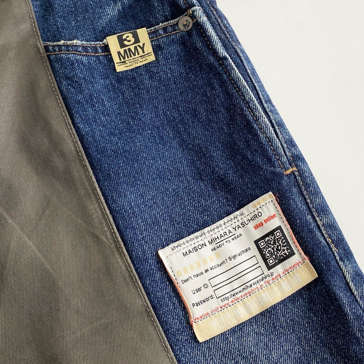 87i1 定価￥146,700 22SS MAISON MIHARA YASUHIRO メゾン ミハラ 