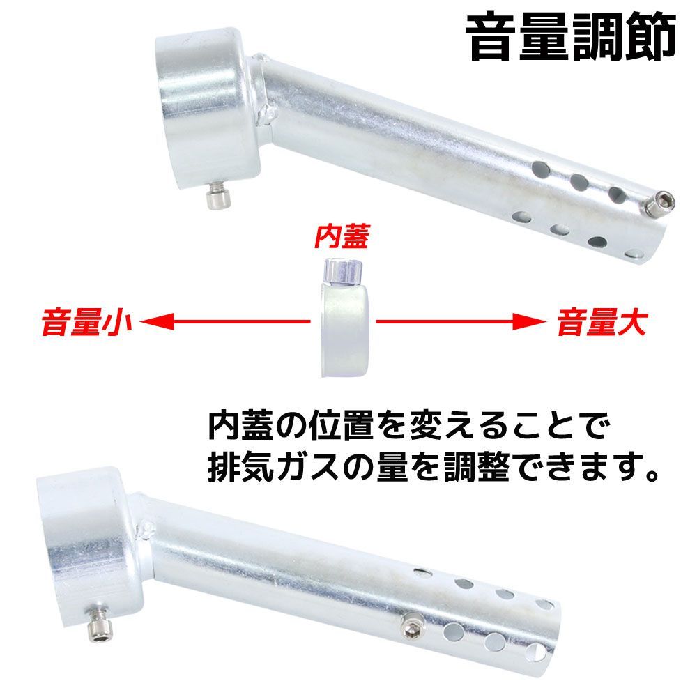 バイク インナーサイレンサー マフラーサイレンサー インナーバッフル