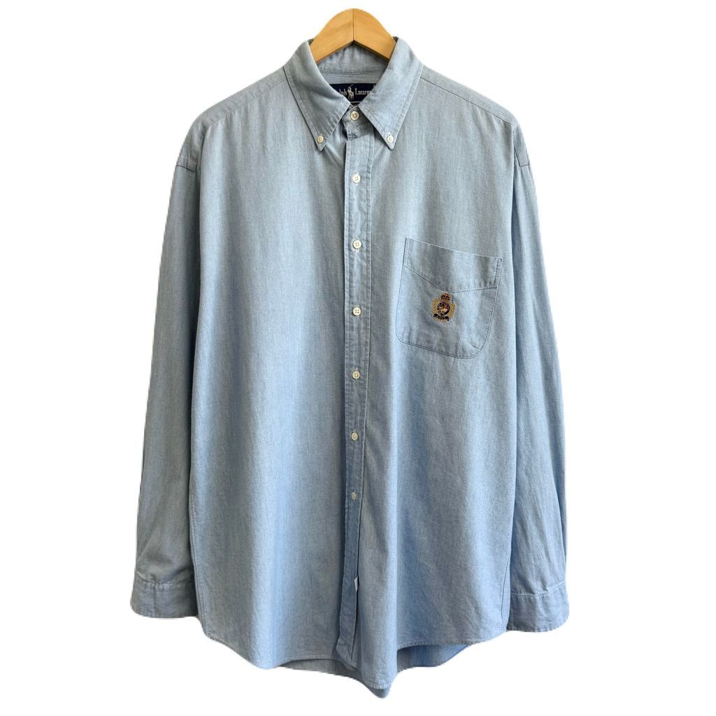 Ralph Lauren ラルフローレン シャンブレーシャツ ボタンダウン