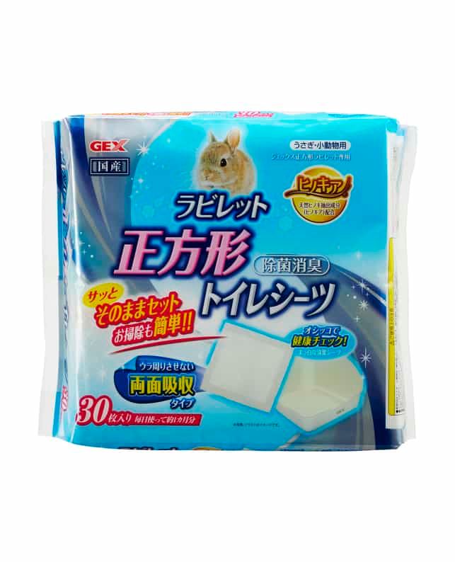 同梱不可 16個セット ジェックス ラビレット正方形トイレシーツ30枚