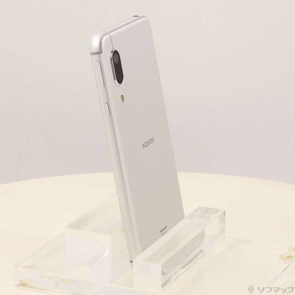 スマートフォン・携帯電話 〔品〕 AQUOS sense3 lite 64GB シルバー
