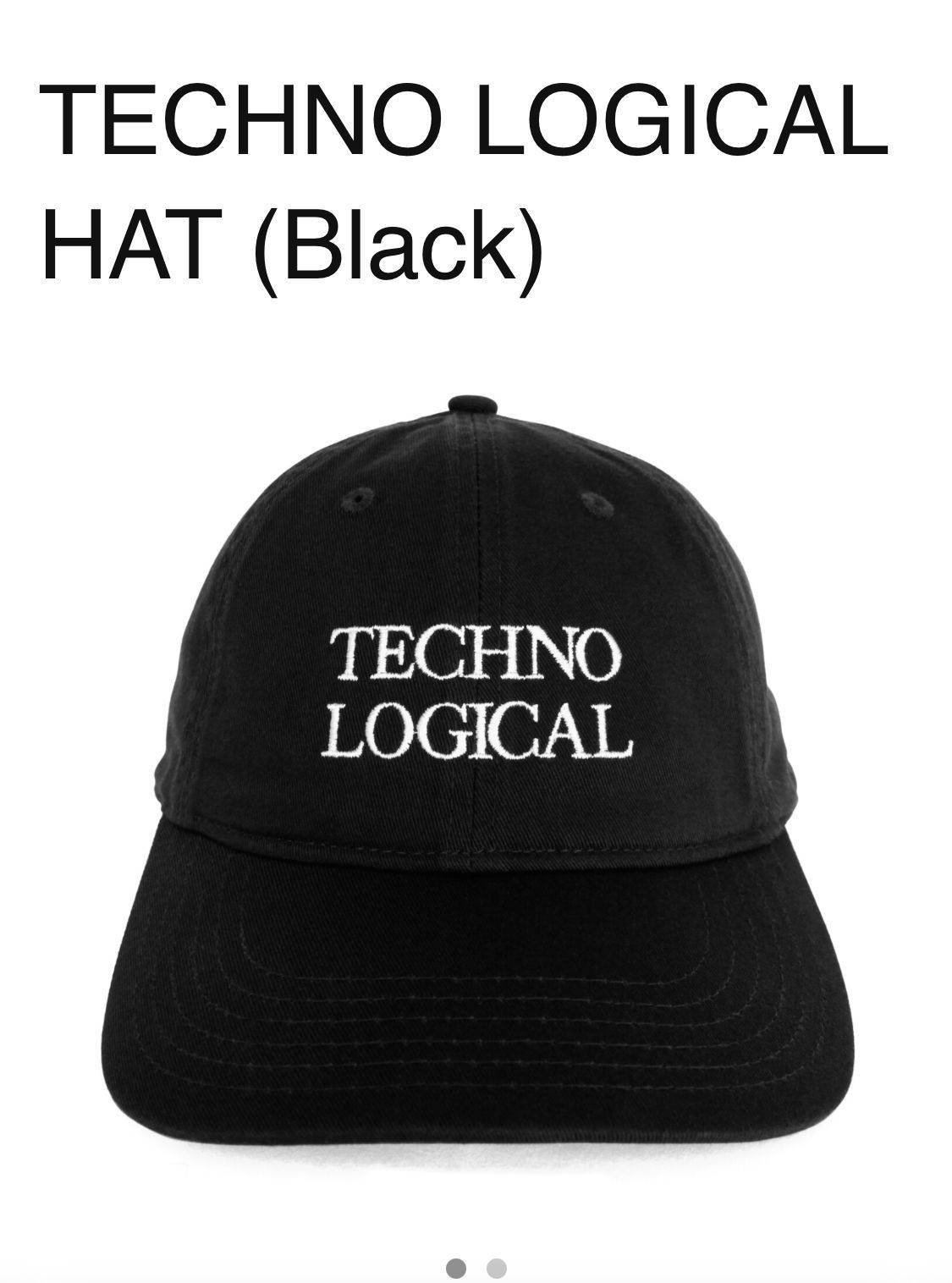 新品】IDEA BOOKS CAP（アイデアブックス キャップ）TECHNO LOGICAL