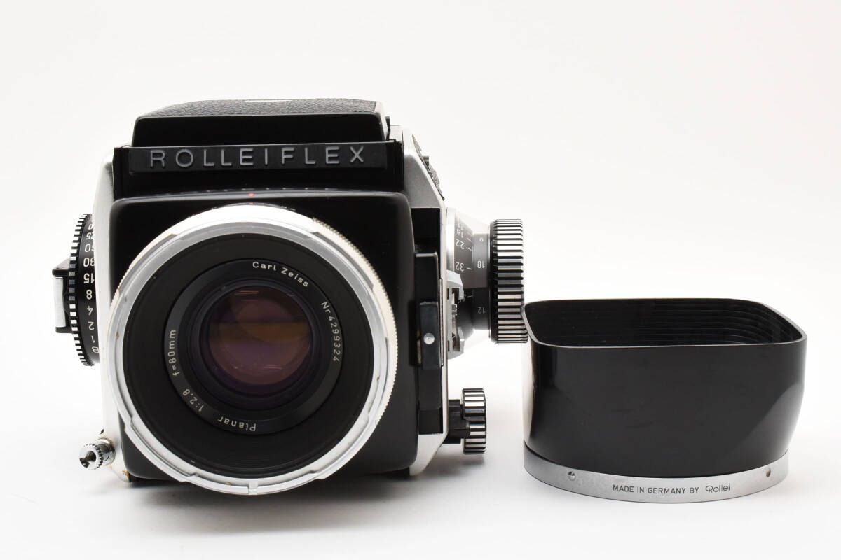 Rollei Rolleiflex 2.8F Planar 80mm F2.8 ホワイトフェイス