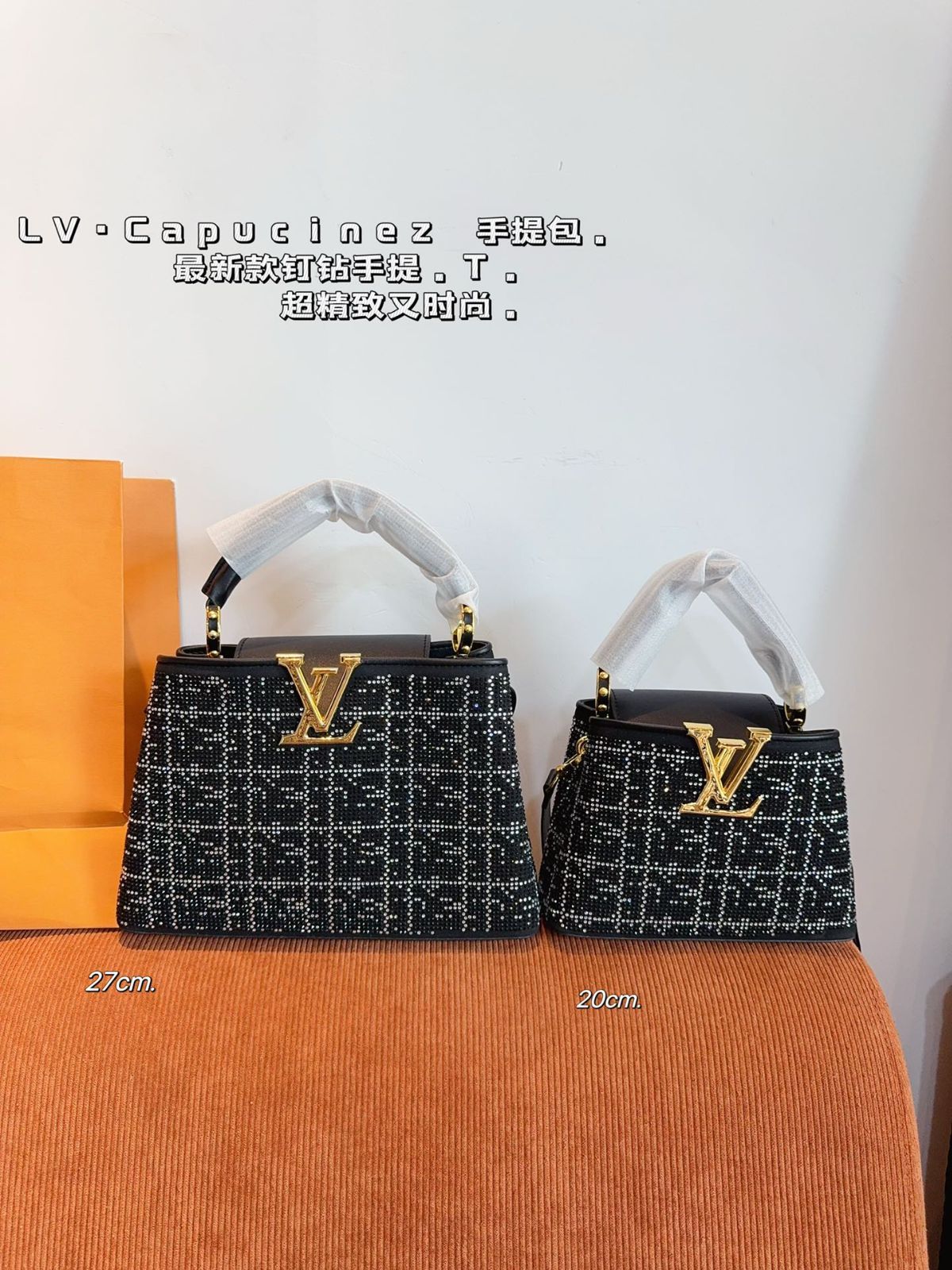 今日 LV Capucines bb ハンドバッグ ポーチ ショルダーバッグ ミニバッグ