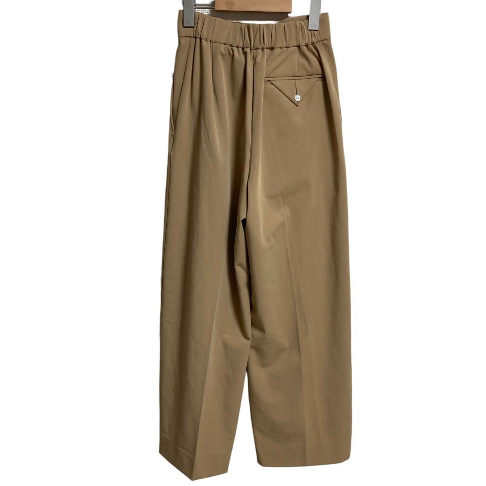 美品 24SS shirocon シロコン ヨリ ダブルタックバギーパンツ SC22  