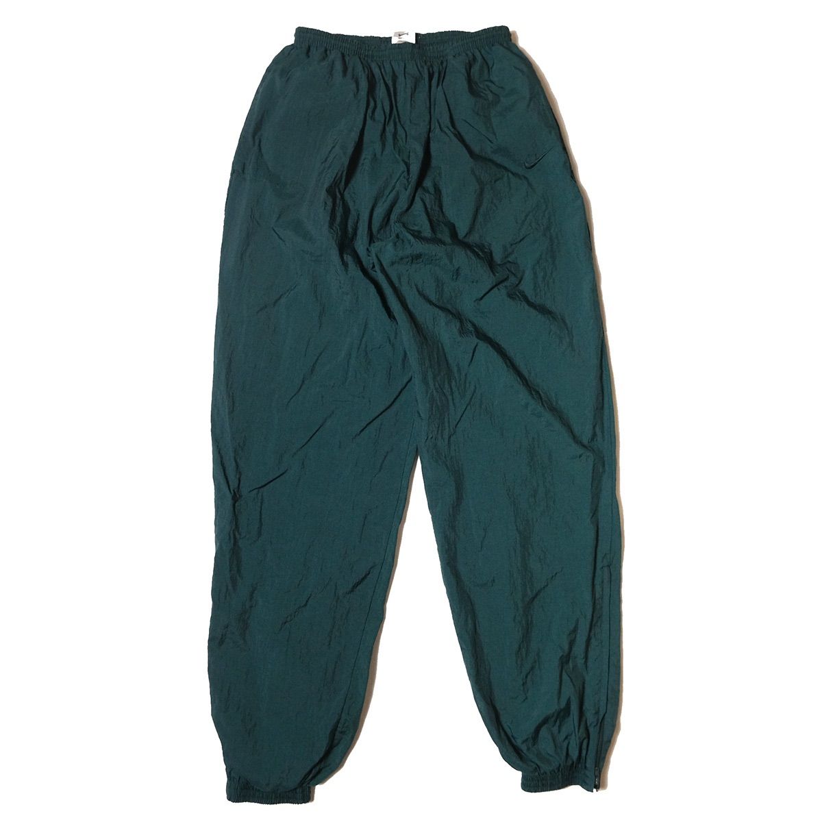【ヴィンテージ古着】NIKE トレーニングパンツ 90's ナイキ NIKE ナイロン トレーニング パンツ 緑 (M
