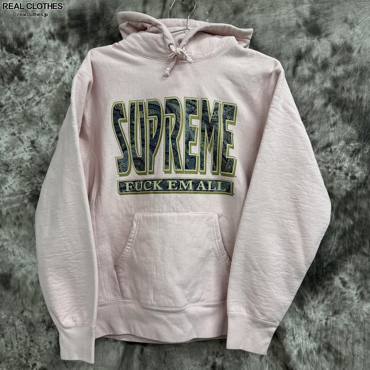 Supreme/シュプリーム【17AW】Paisley Fuck EM All Hooded Sweatshirt