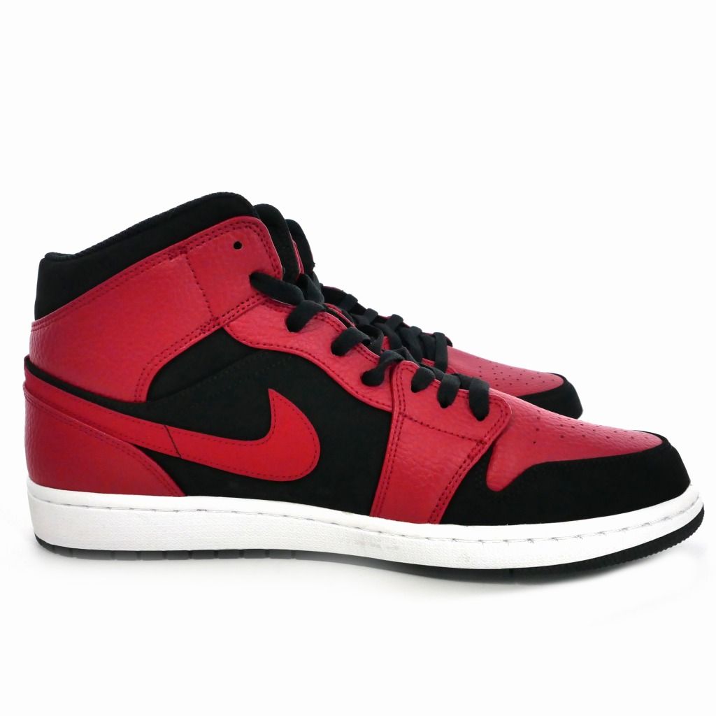ナイキ Air Jordan 1 midリバース ブレッド スニーカー 27.5 Nike Air Jordan 1 Mid 