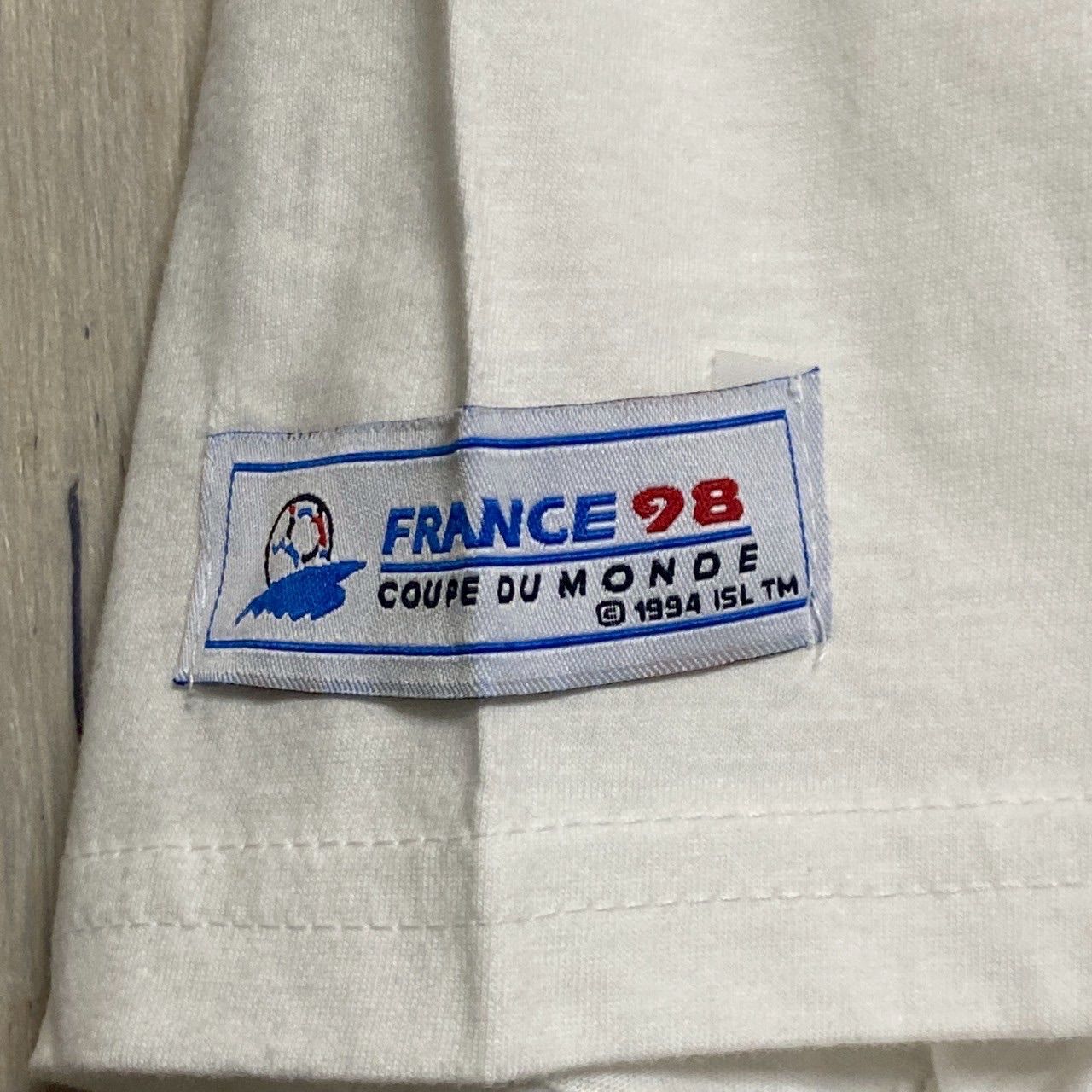 新品 FRANCE 98 1998 FIFA World Cup ワールドカップ サッカー 綿 半袖