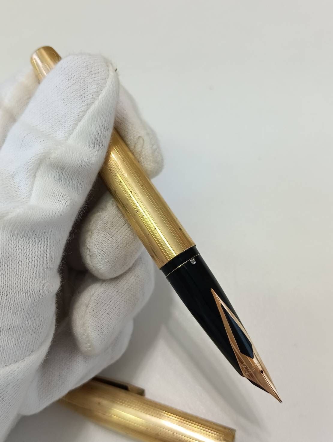 品 SHEAFFERシェーファー インペリアル 万年筆 ペン先 14K ゴールド ペン 文房具 筆記用具 現状品