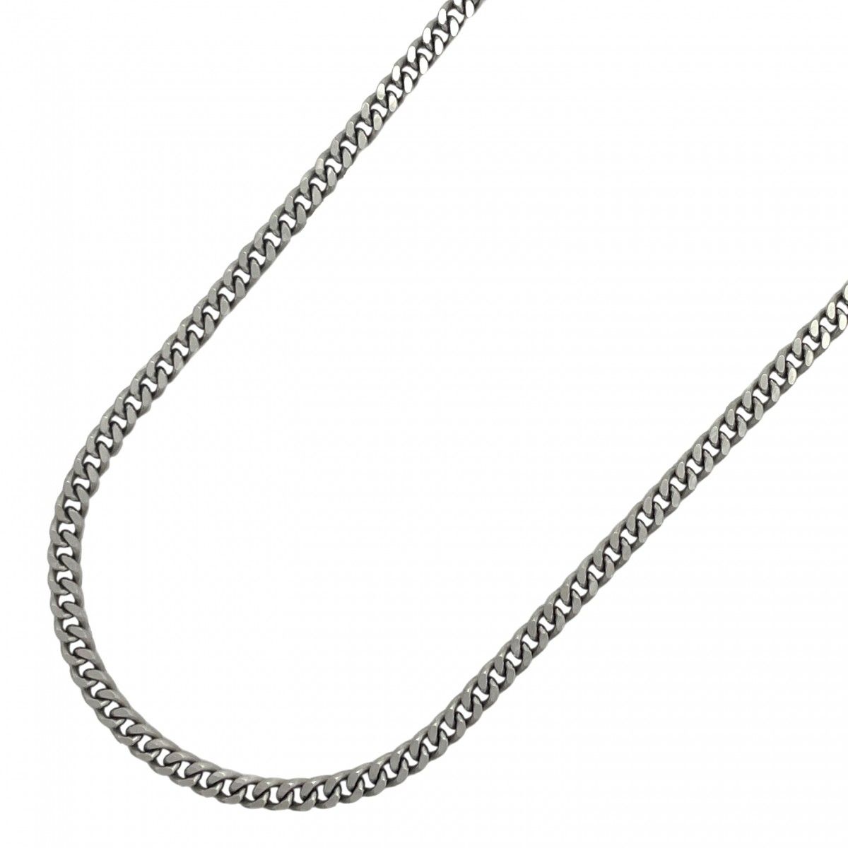 5khe013】喜平 ネックレス Pt850 プラチナ 2面 シングル 50.6cm 21.2g  