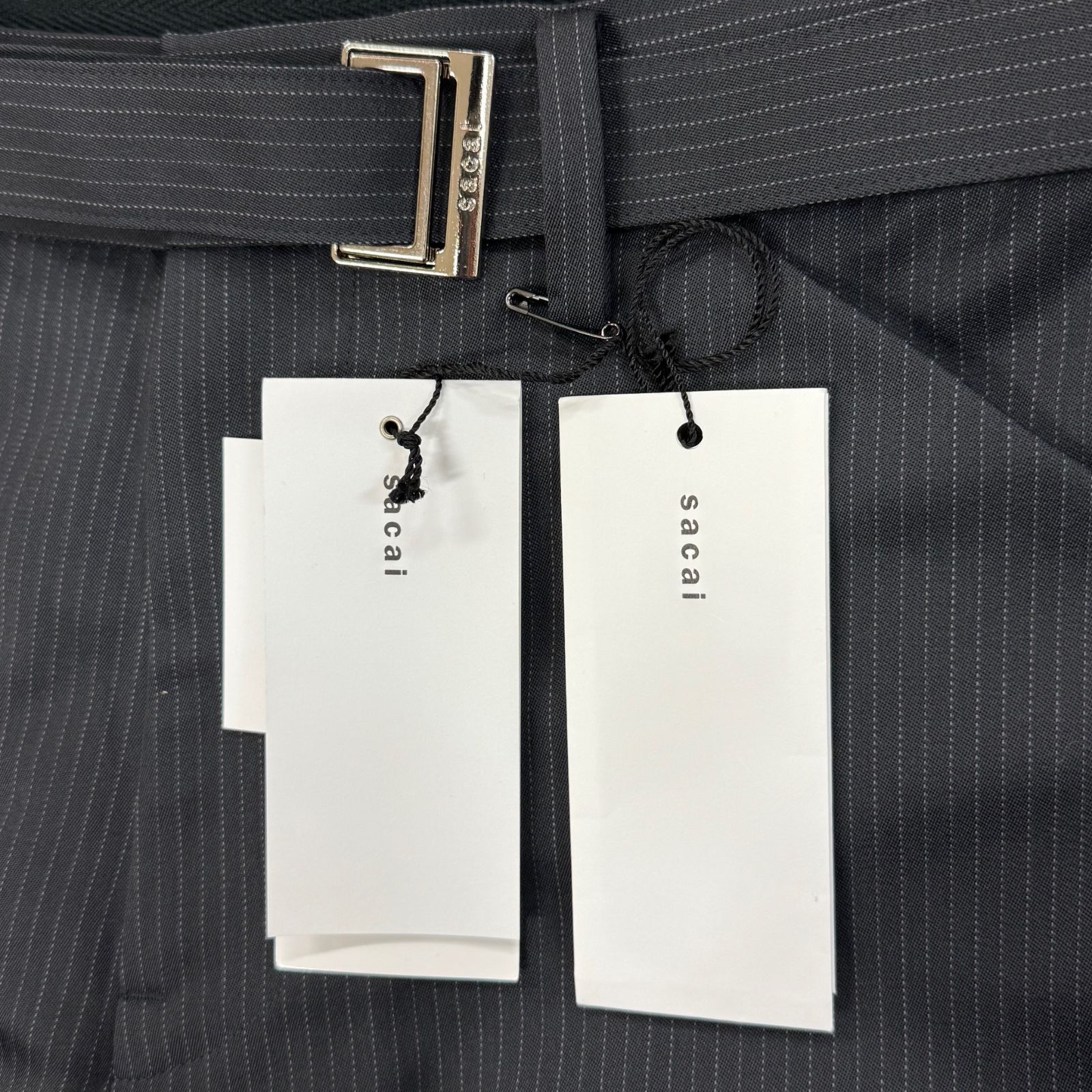参考上代121000円 Sacai 25SS Doeskin Pants ドスキンパンツ