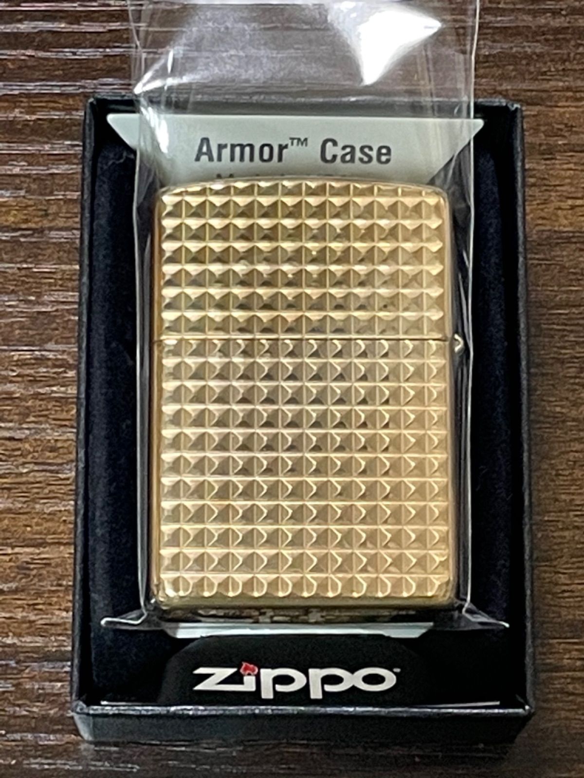 zippo シュプリーム ゴールド ダイヤモンドカット armor supreme GOLD 