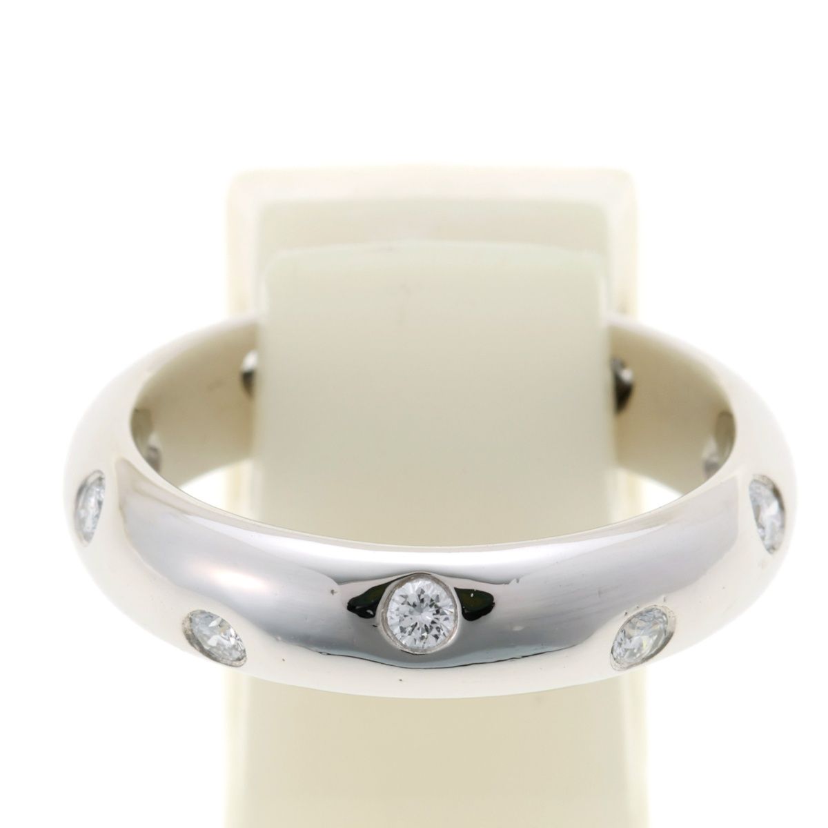 TIFFANY&Co.】 ティファニー ドッツリング Pt950 ダイヤモンド