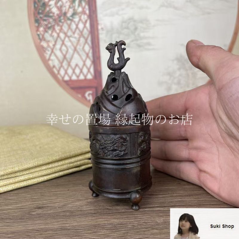 銅器 太上老君錬丹炉 三足鼎 供養塔薫炉 香道具 装飾品 工芸品 置物 銅器 太上老君錬丹炉 三足鼎 供養塔薫炉 香道具 装飾品 工芸品