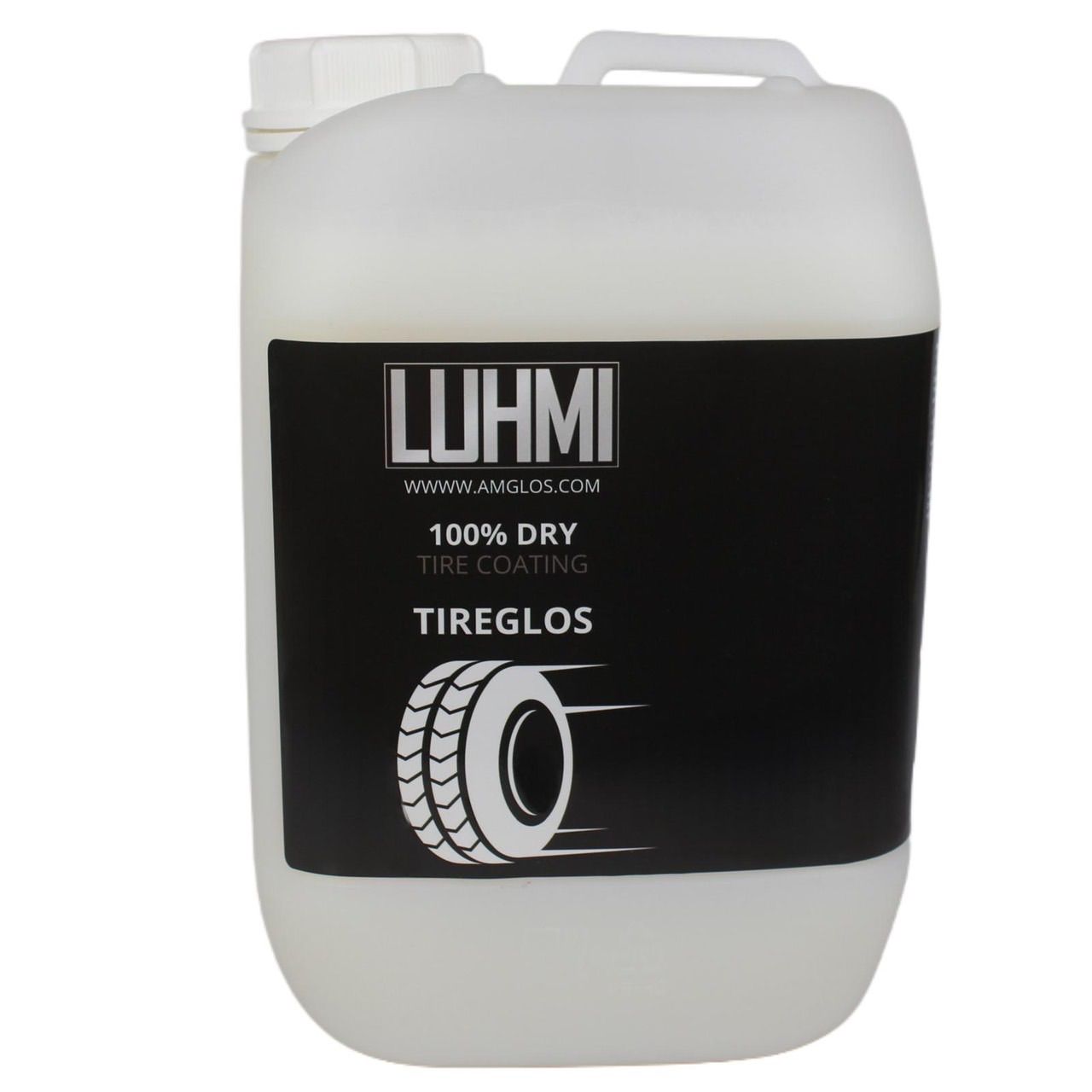 メーカー公認　LUHMI tire glos タイヤグロス　タイヤワックス LUHMI tire gloss 5L 手につかない、飛び散らないタイヤグロス