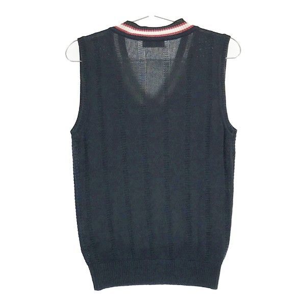 MUNSINGWEAR マンシングウェア ニットベスト ネイビー系 M