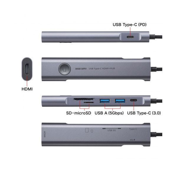 Type-C ドッキングハブ