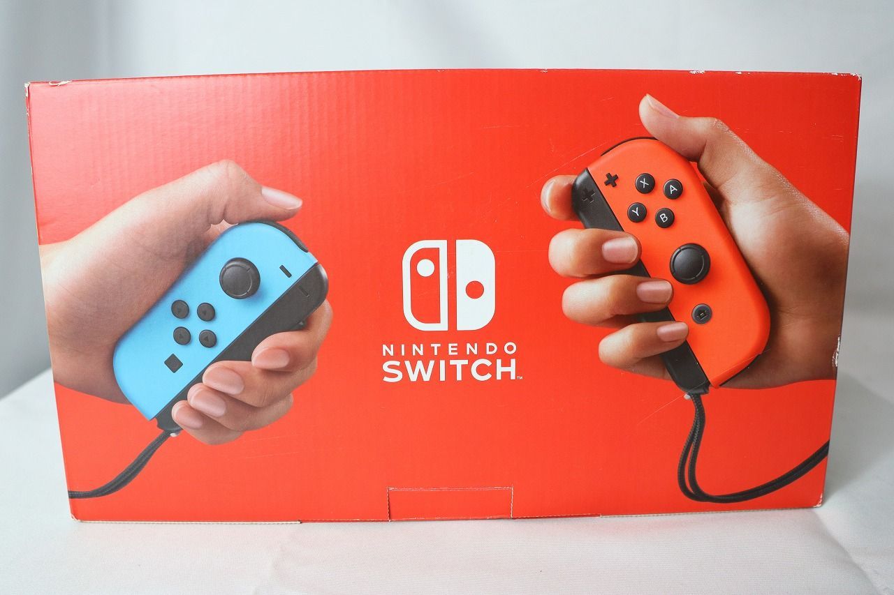 ◇NINTENDO SWITCH 任天堂スイッチ 本体 赤青 - メルカリ