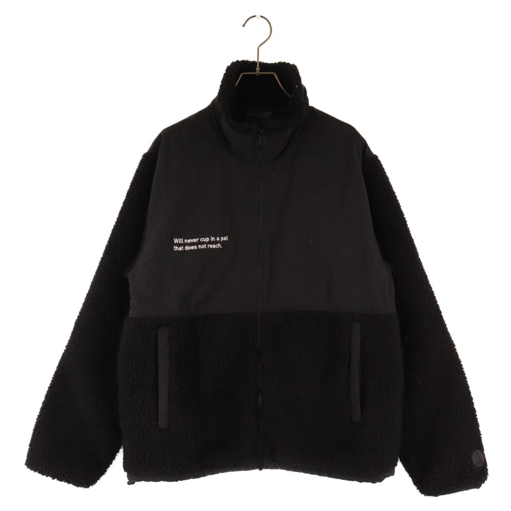 FR2GOLF (エフアールツゥーゴルフ) バックプリント ボア切替 ジップ  