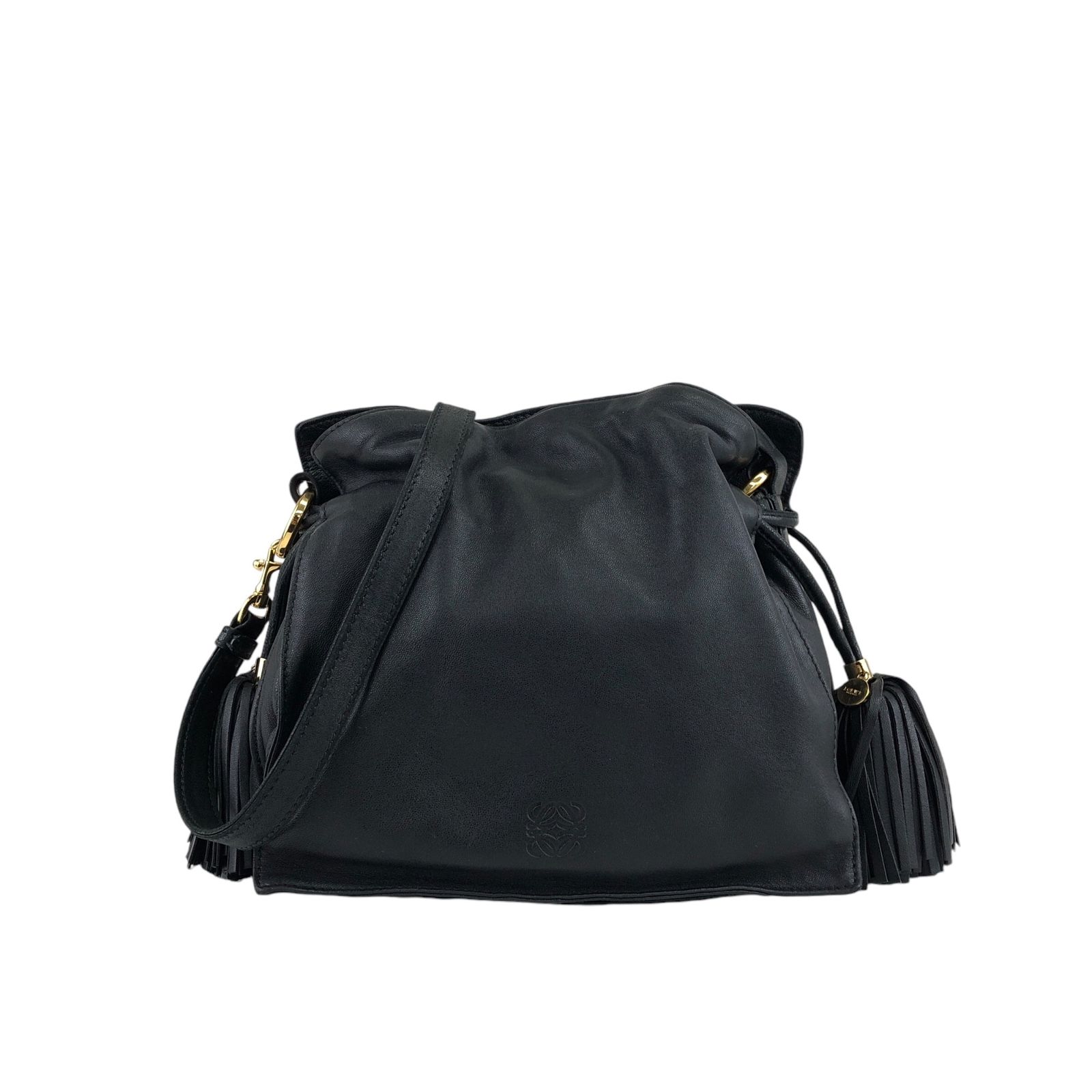 希少【LOEWE】ショルダーバッグ フラメンコ アナグラム タッセル