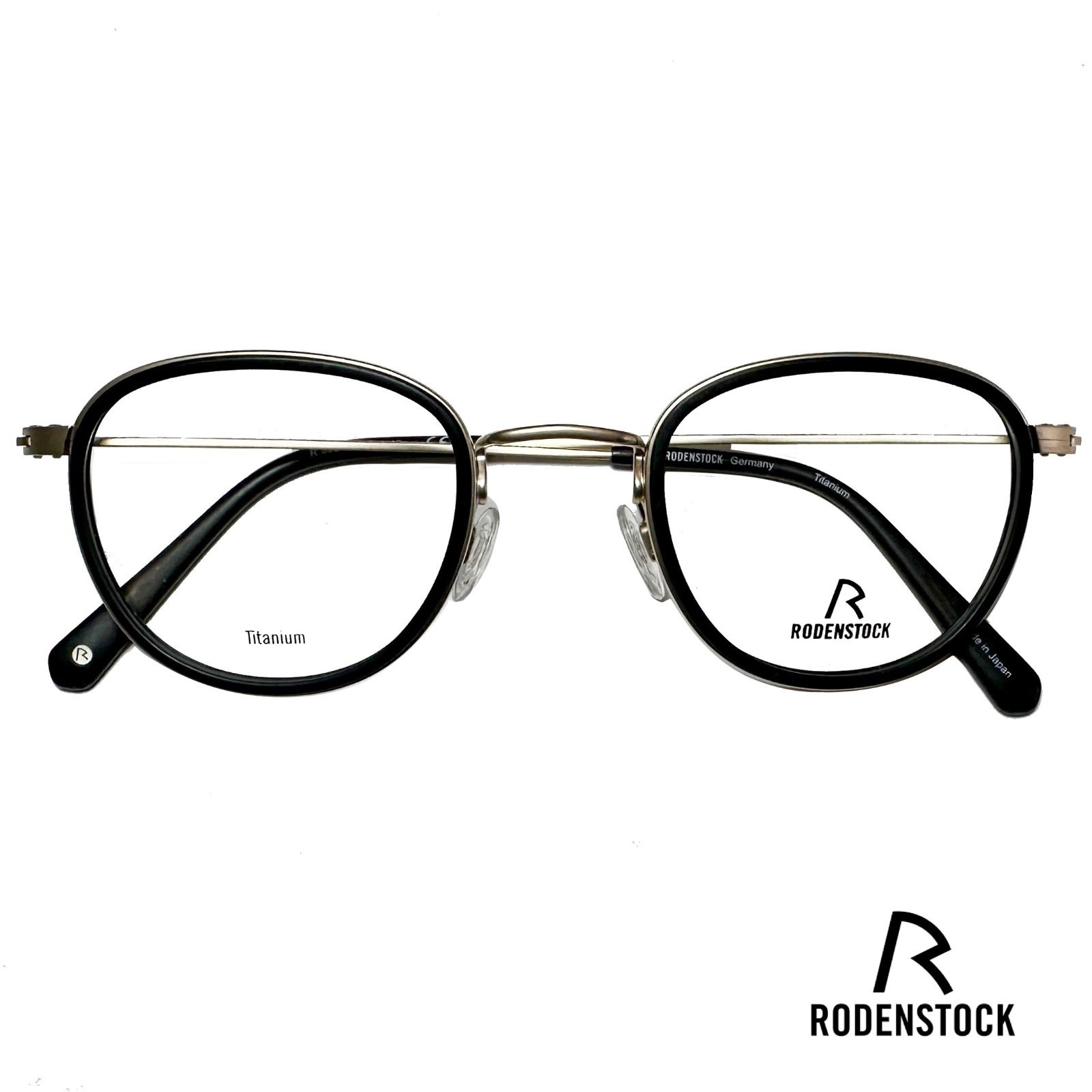 ローデンストック R8024 A 140 縁ありチタン メガネ 日本製 Rodenstock 