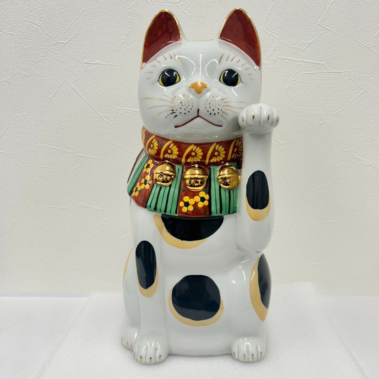 置物 猫 ねこ 招き猫 33センチ 大きめ 商売繫盛 千客萬来 ご利益 縁起物