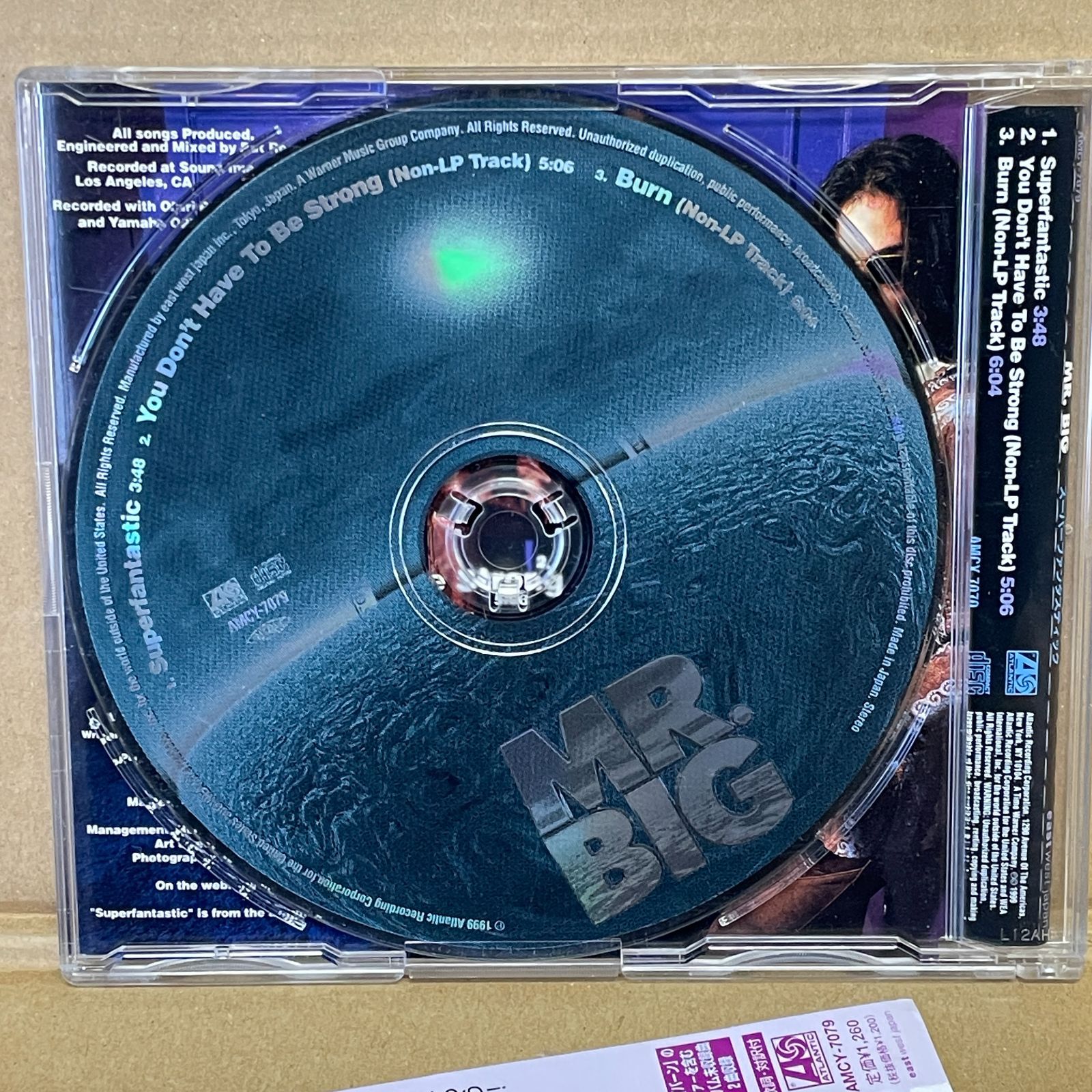 MR.BIG ミスタービッグ 廃盤マキシシングルCD スーパー