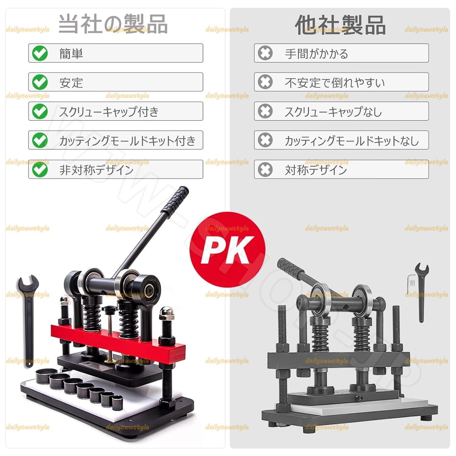 人気推薦 手動抜き型プレス機 手動革裁断機 レザーハンドプレスマニュ 革 布 紙 プラスチック フェルト等多用途 DIY ハンドクリッカー プレス レザークラフト用 工具 打ち抜きツール 家庭 作業場兼用 エンボス加工機 38×20cm MARWIL-DEMENAGEMENTS_CH