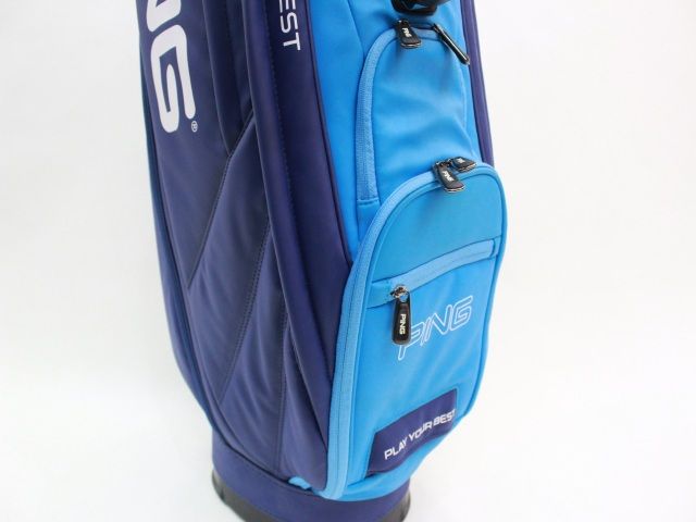 ピン PING CB-P191 キャディバッグ ブルー 中古品 [3471] - メルカリ